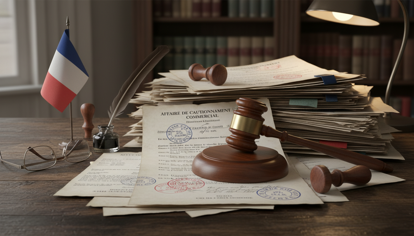 Gavel and legal papers