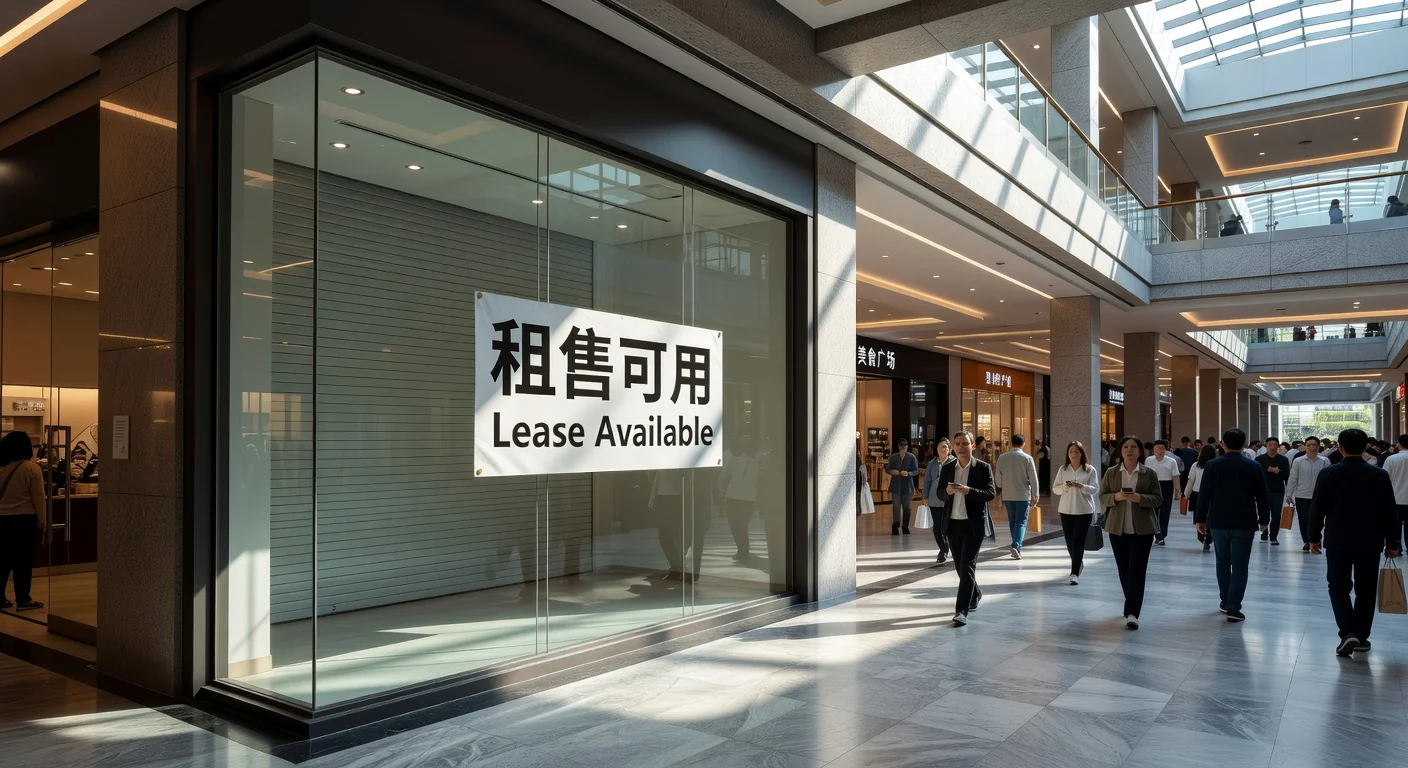 Retail store lease illustration