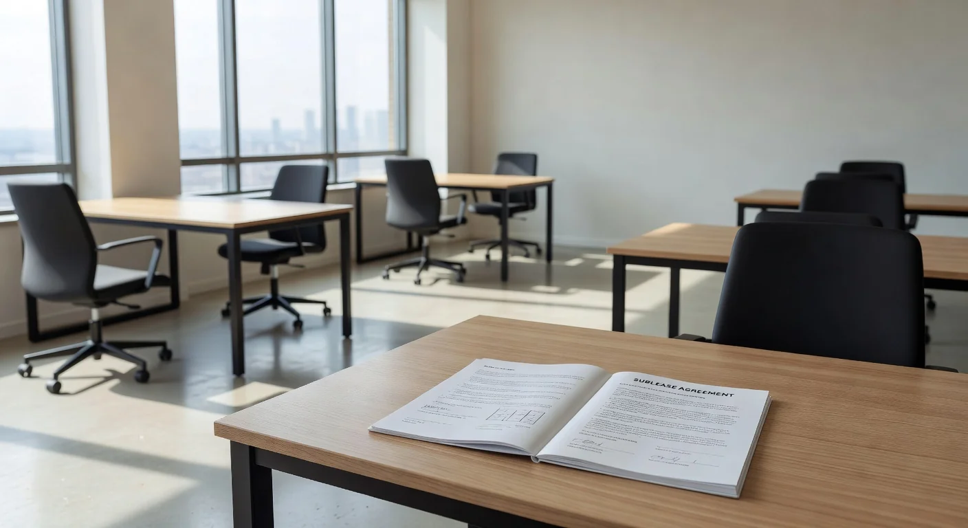 Office space sublease agreement