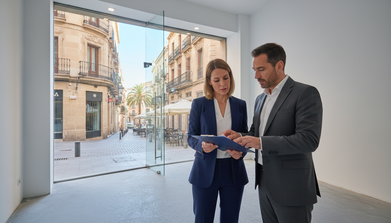 Commercial property sublease inspection