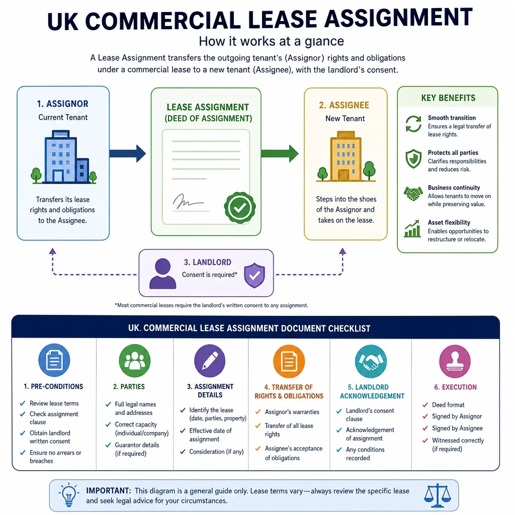 Commercial Lease Assignment Document Checklist