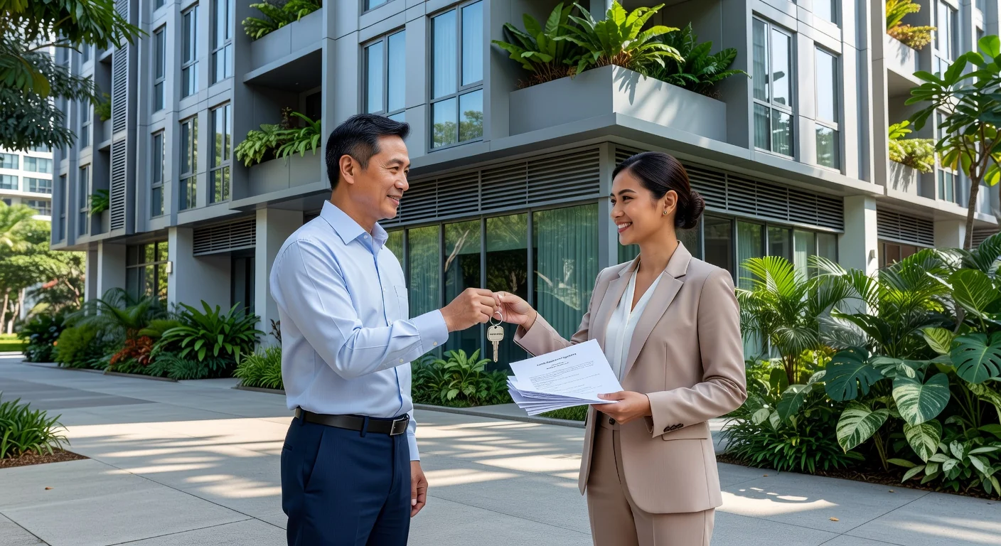 Handing over keys post-assignment
