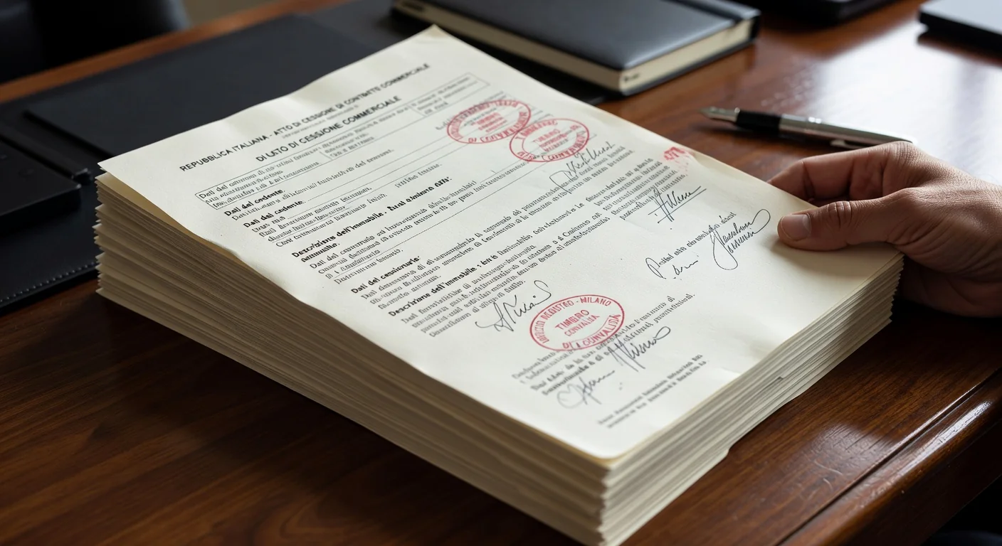 Legal documents for lease assignment