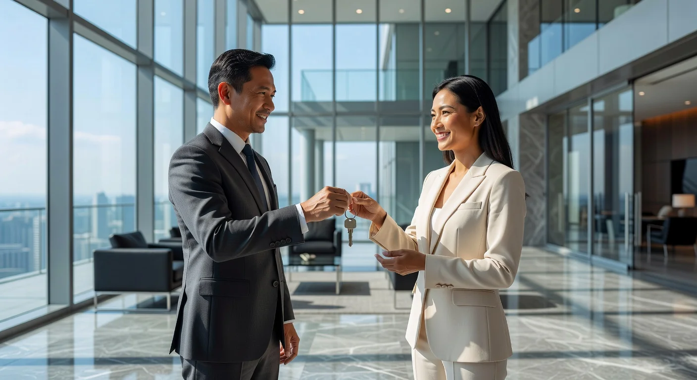 Handing over renewed lease keys