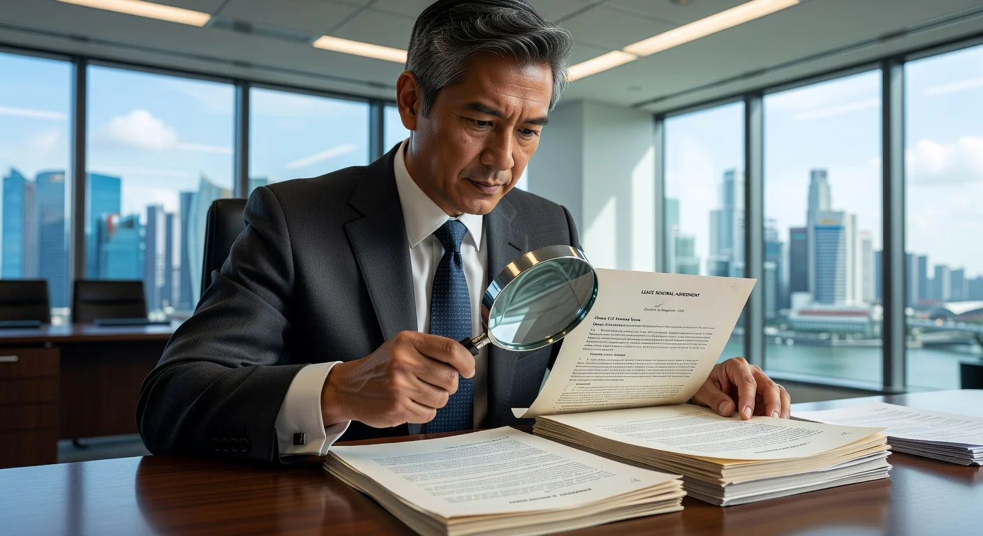 Reviewing lease renewal documents closely