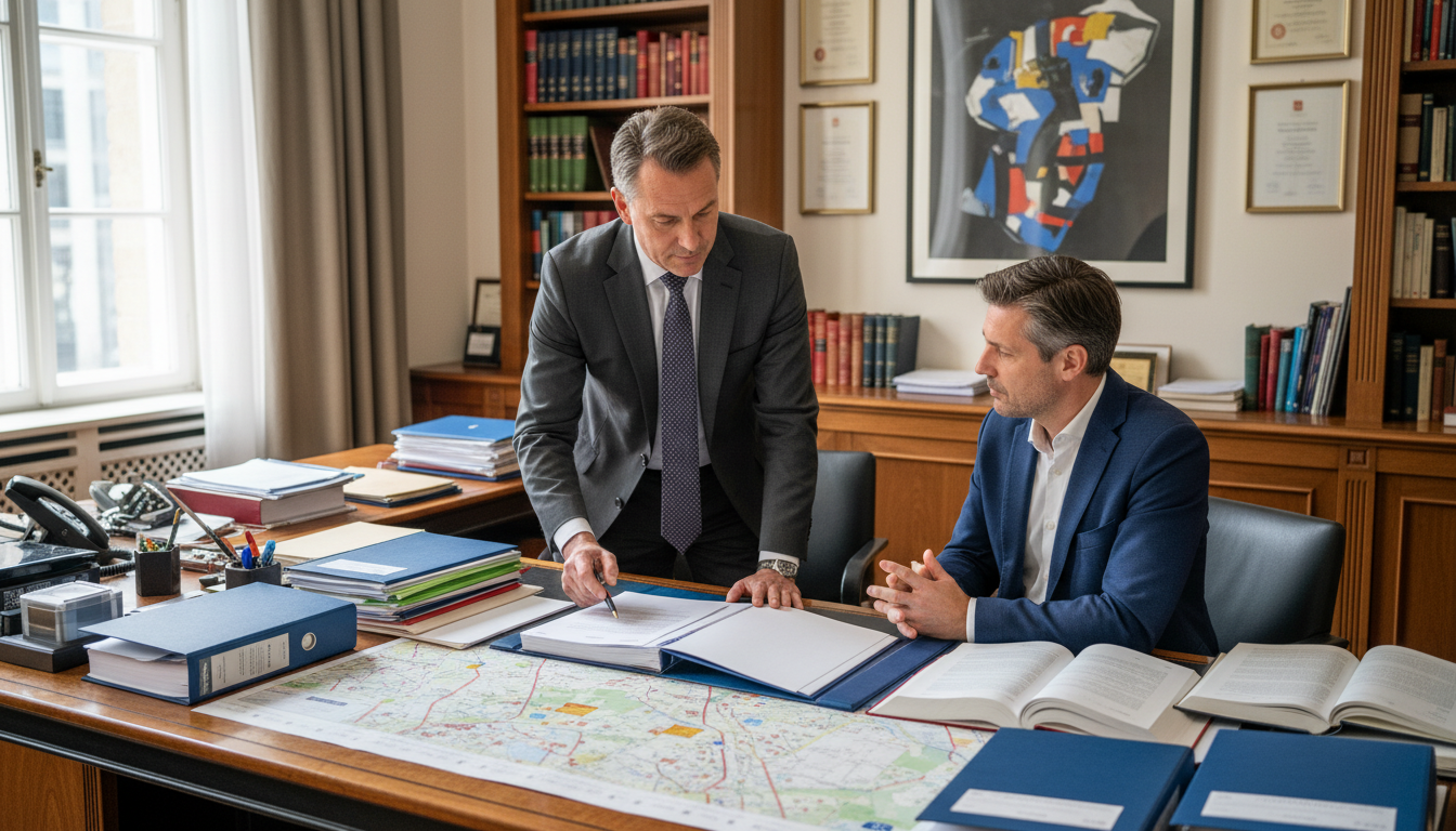 Consulting lawyer on business lease renewal.