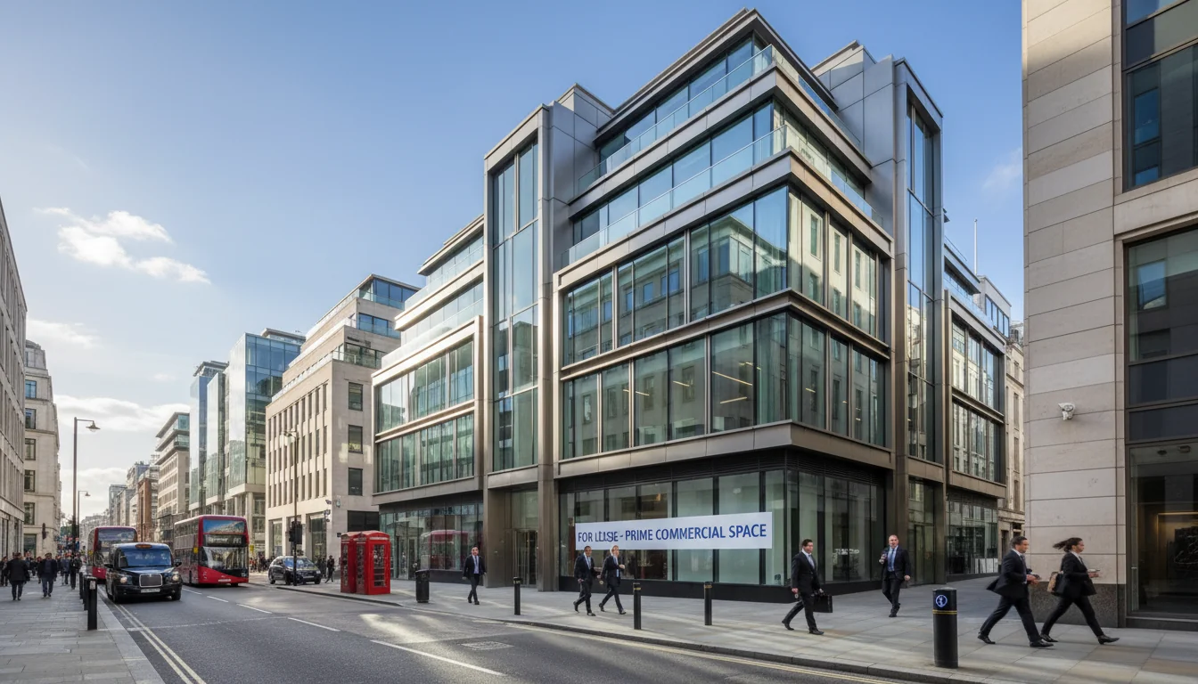 UK commercial property exterior view