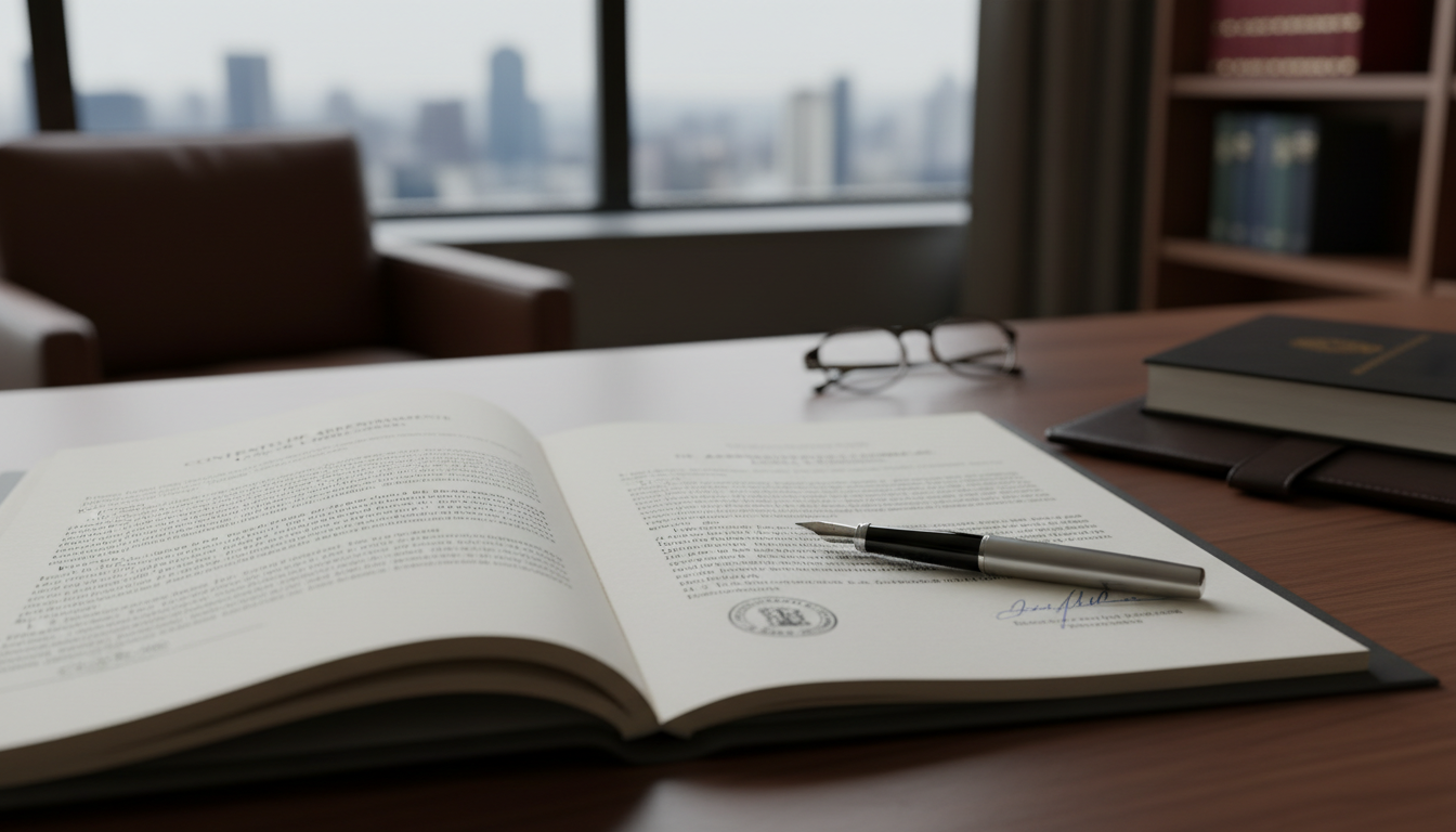 Spanish commercial lease contract document