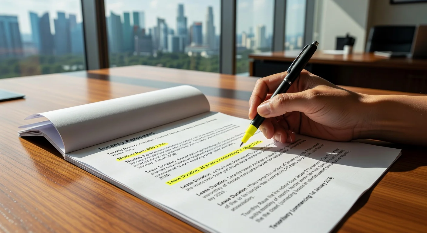 Key clauses highlighted in agreement