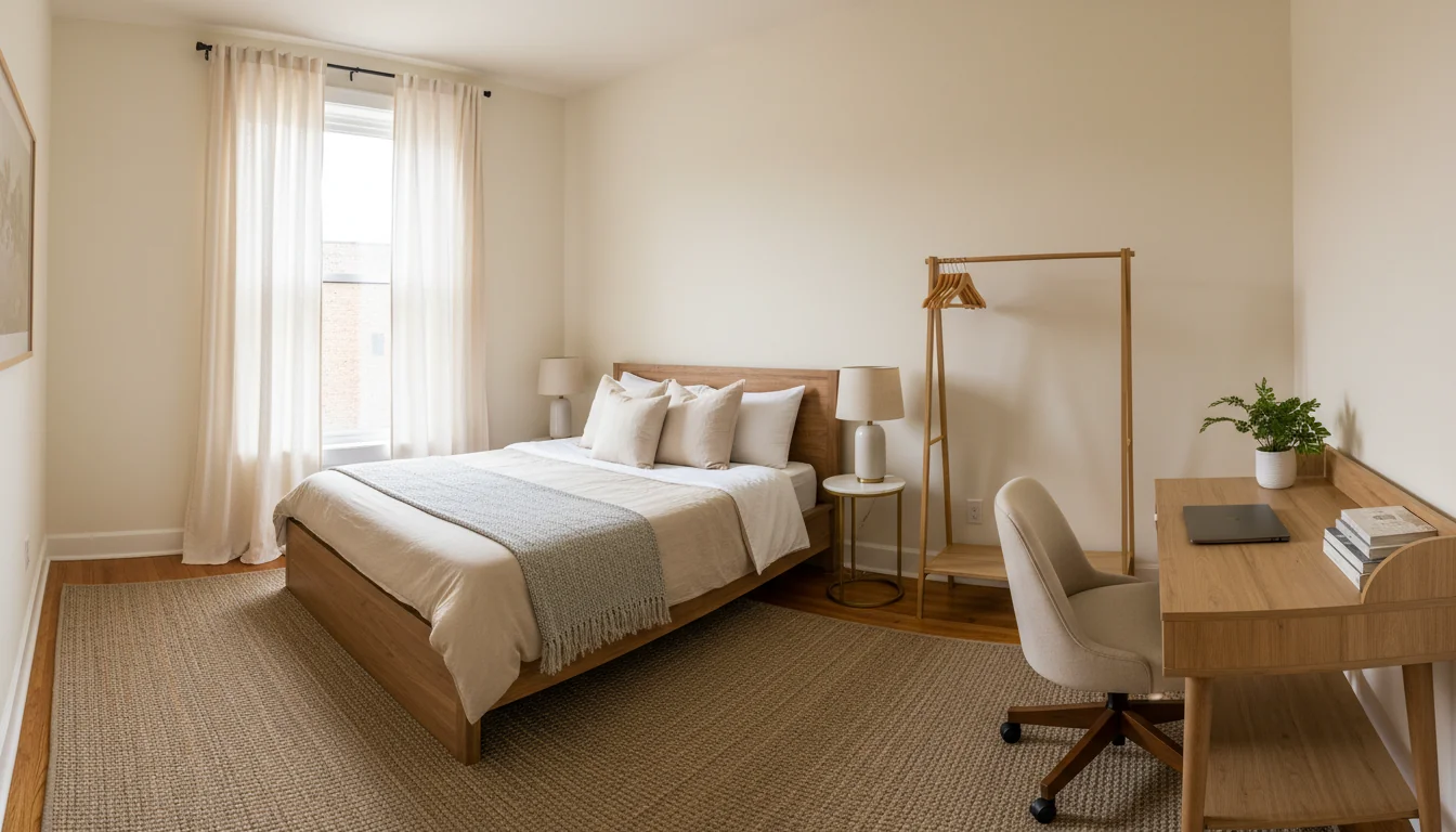 Cozy rented room in sublet apartment