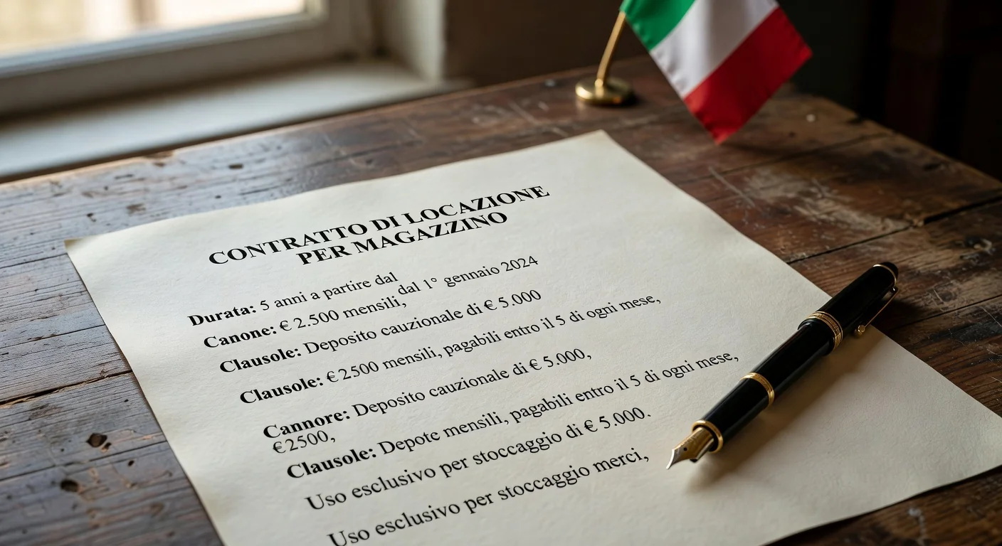 Italian legal contract clauses