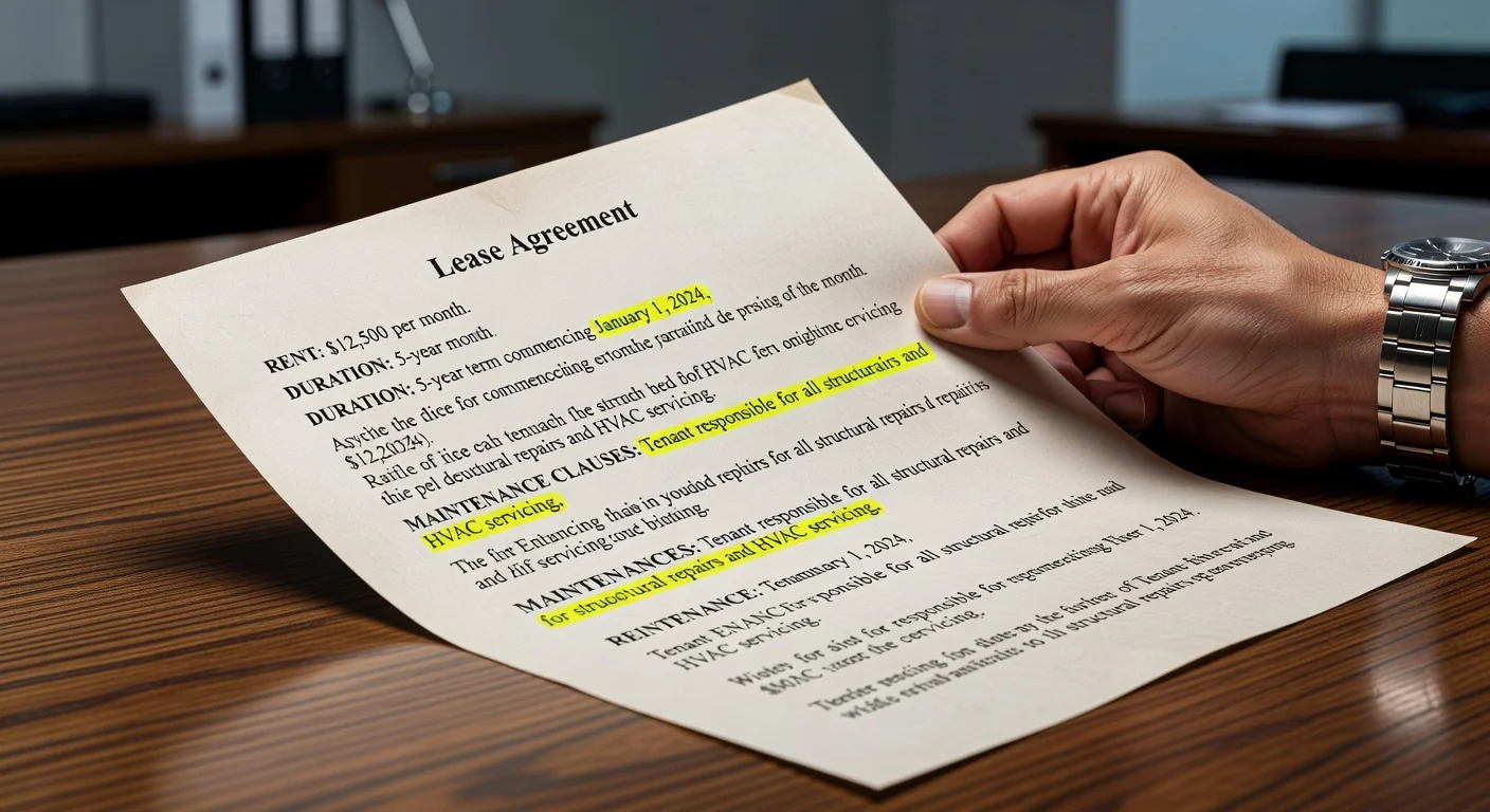 Key clauses highlighted in contract