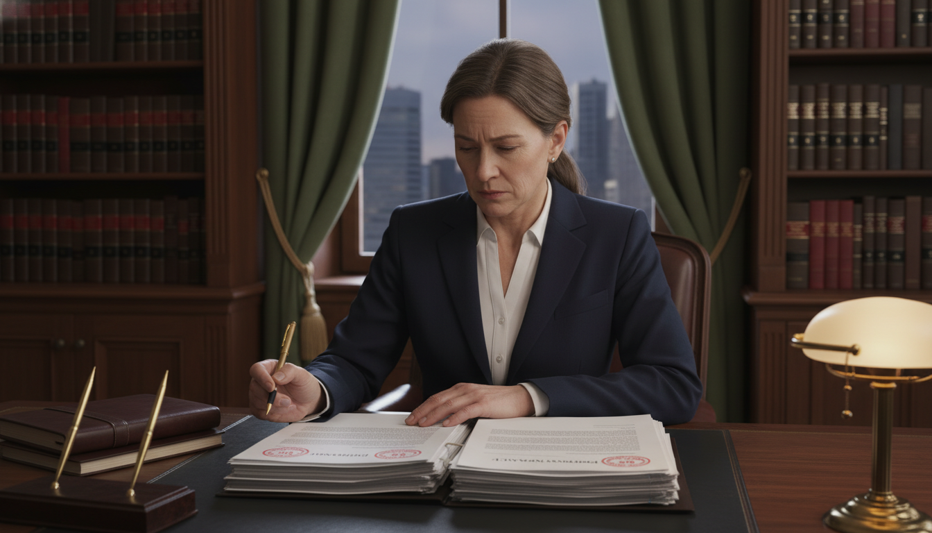 Reviewing US employment legal docs