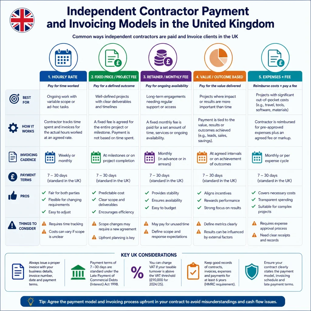 Independent Contractor Payment and Invoicing Models
