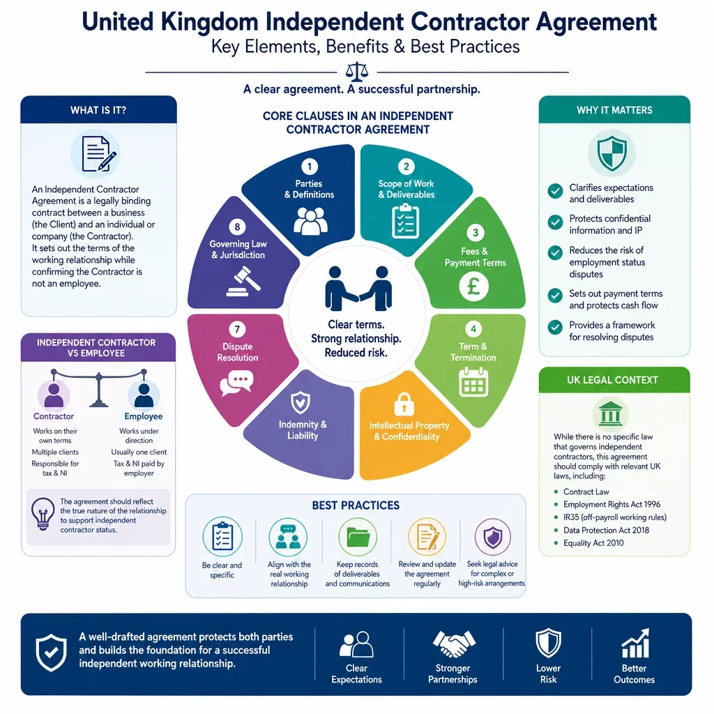 Independent Contractor Agreement Clause Library