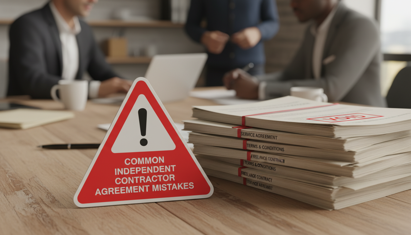Warning sign for contract pitfalls