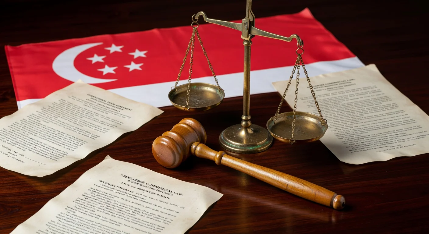 Gavel and scales symbolizing justice