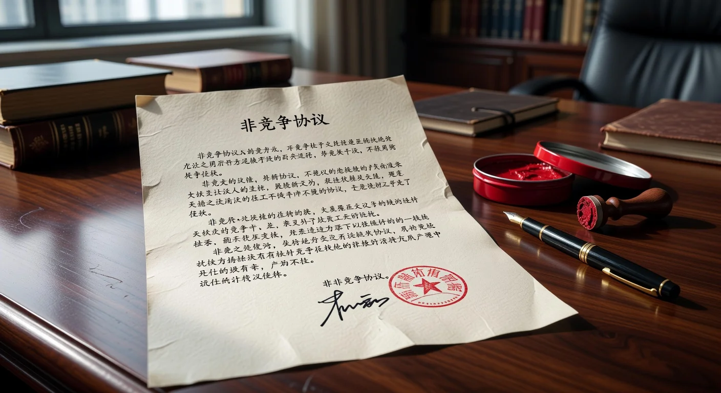 Chinese legal document close-up