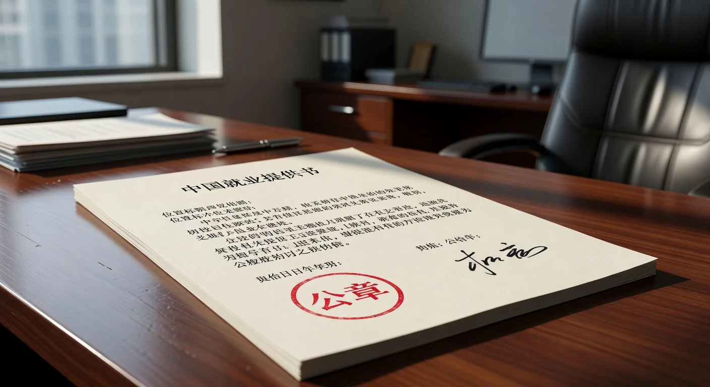 Legal document with Chinese seal