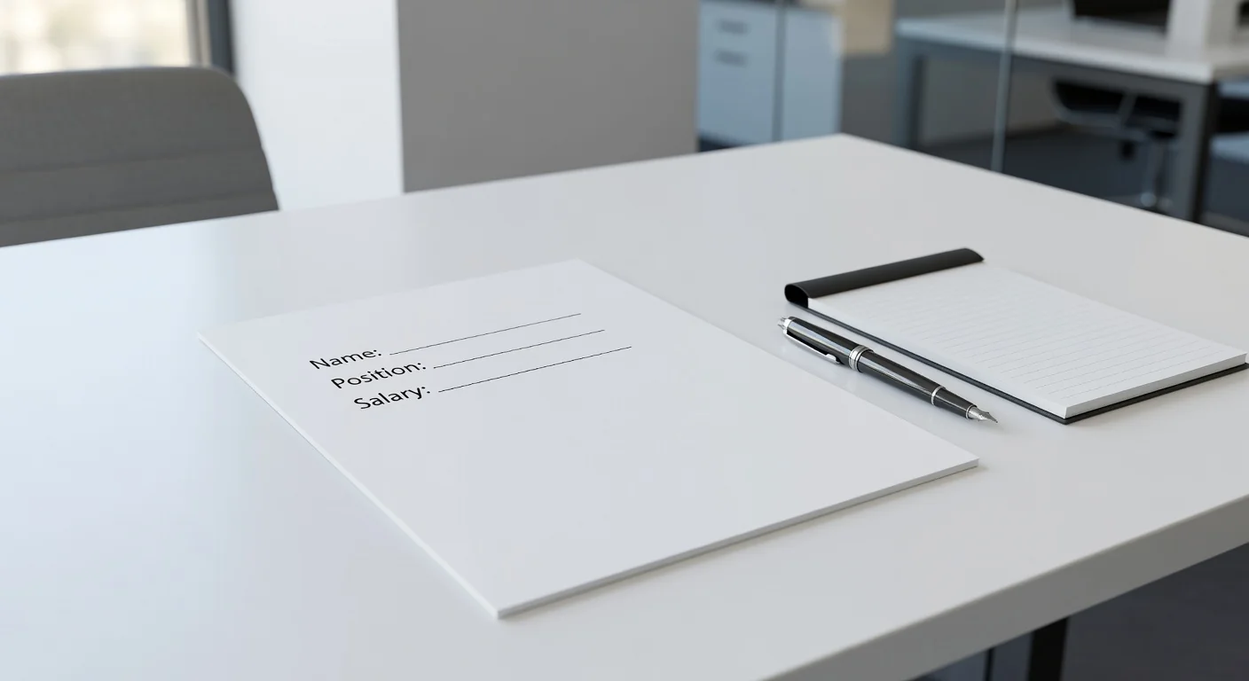 Professional offer letter template