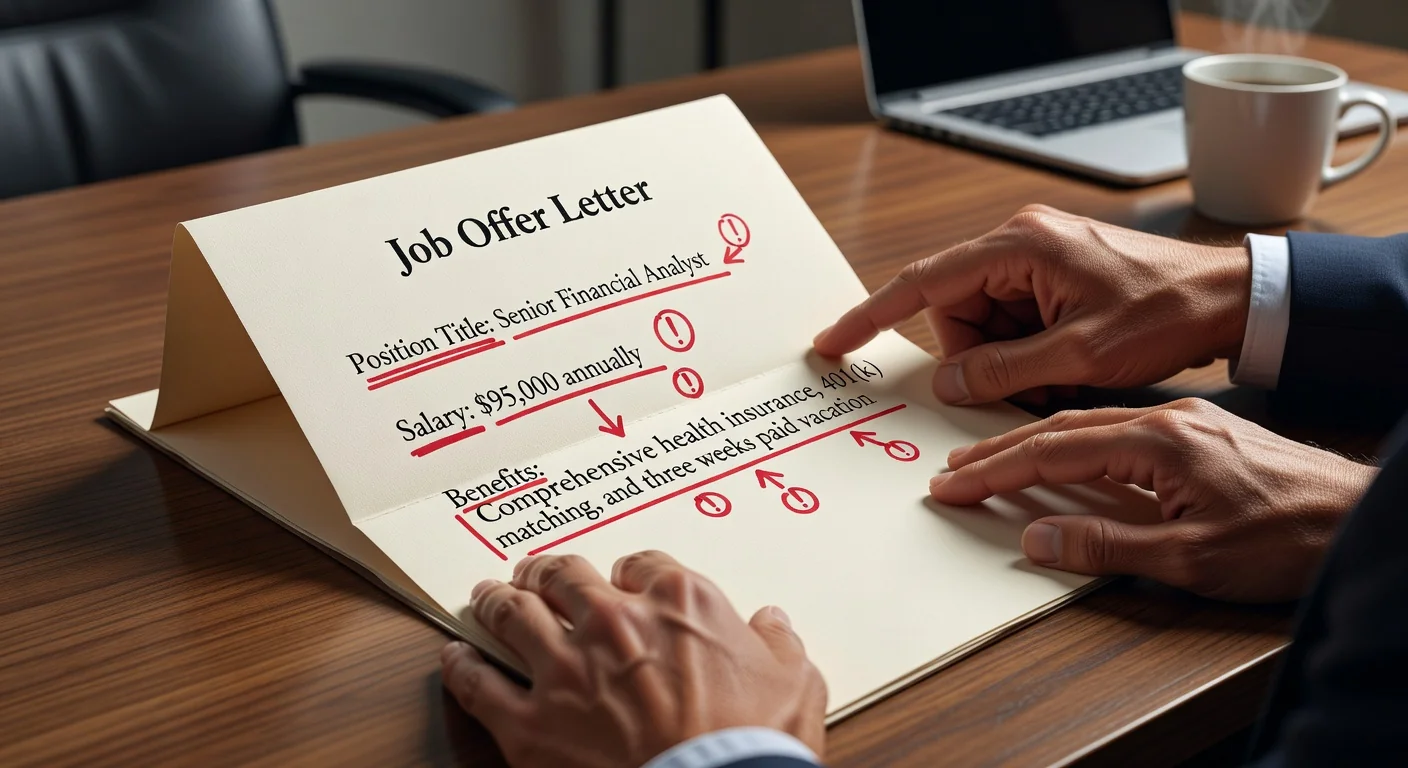 Key elements of job offer letter