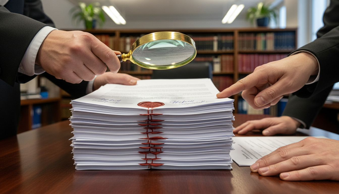 Stack of German offer letters