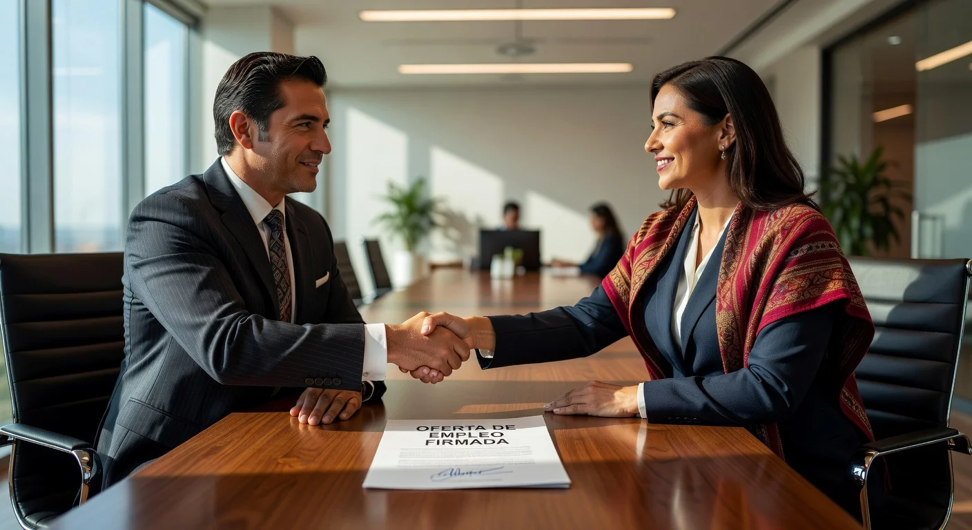 Handshake sealing job agreement