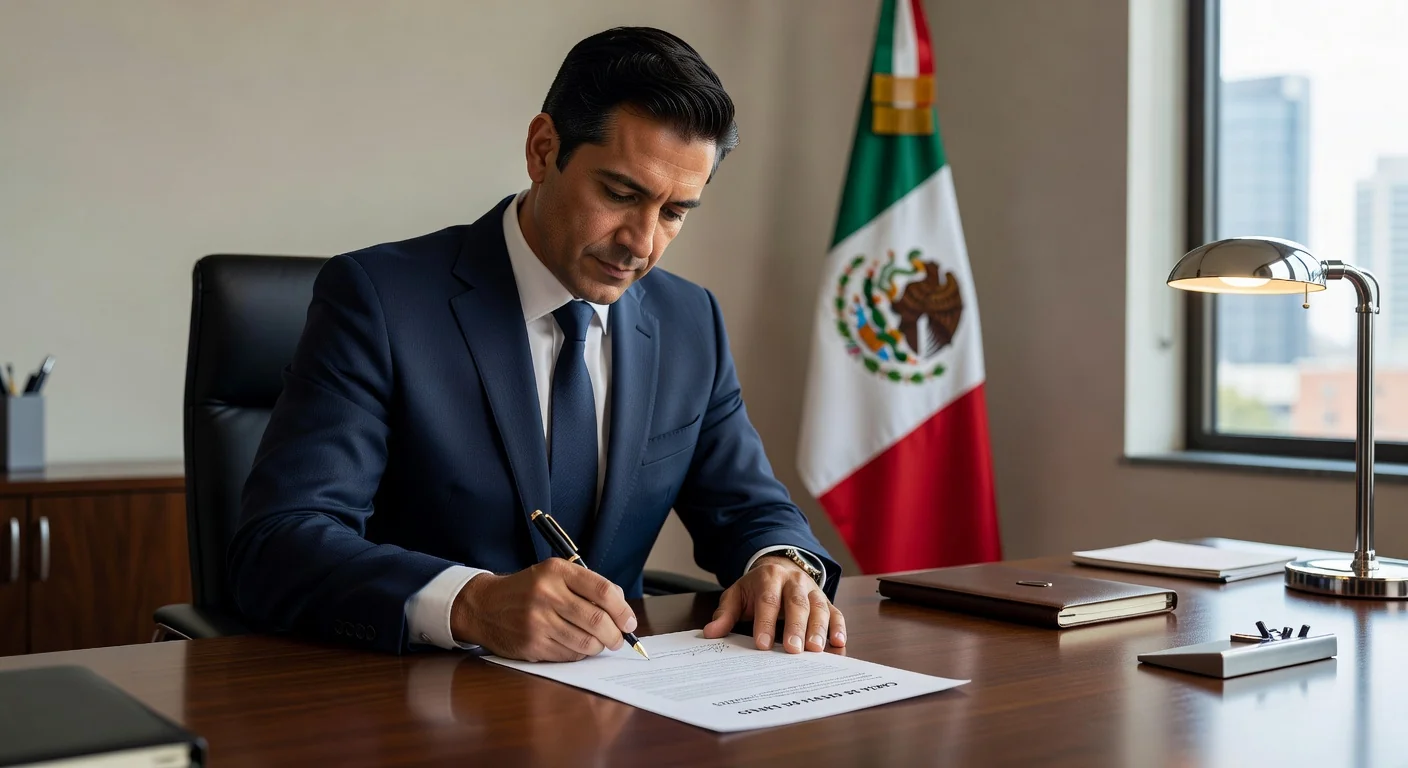 Mexican job offer letter document