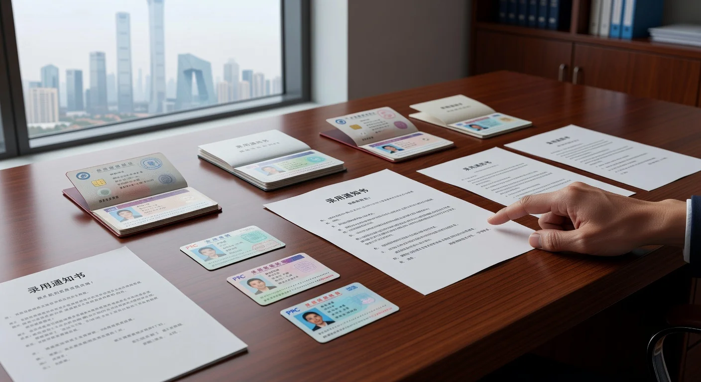 Legal documents on desk