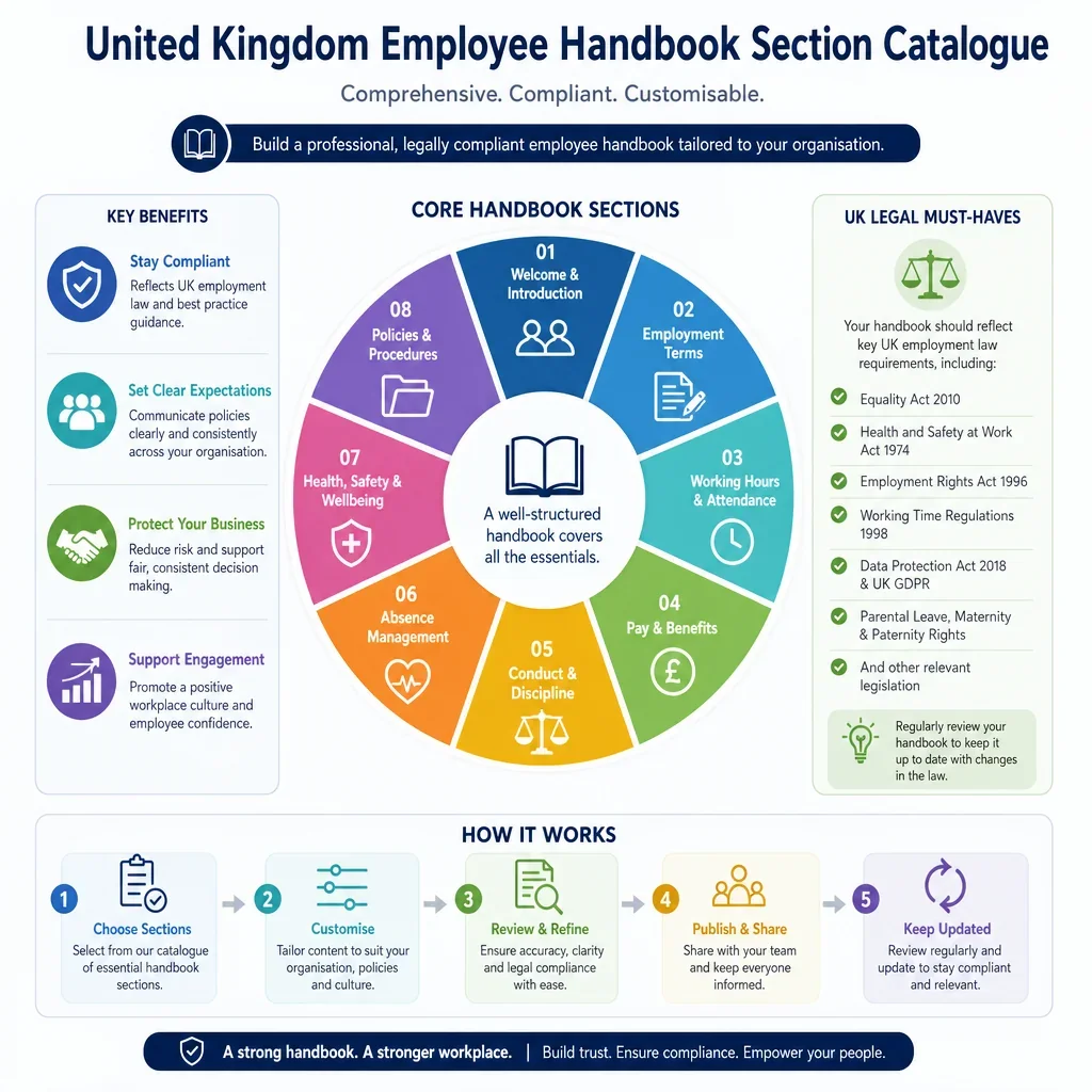 Employee Handbook Section Catalogue