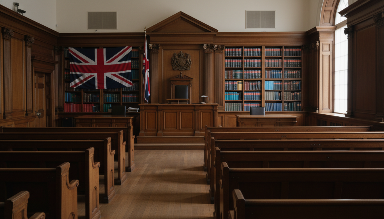 UK employment tribunal courtroom