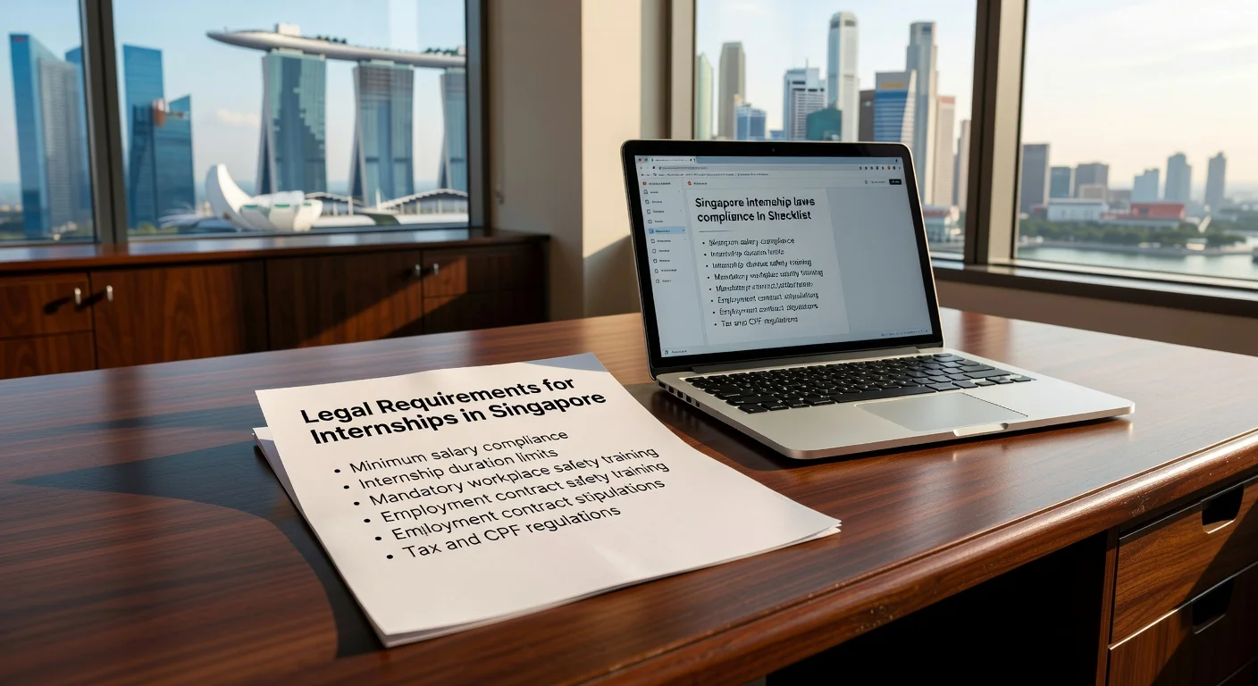 Checklist of Singapore legal requirements