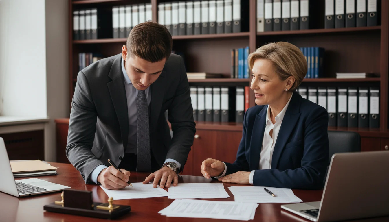 Signing internship agreement with supervisor