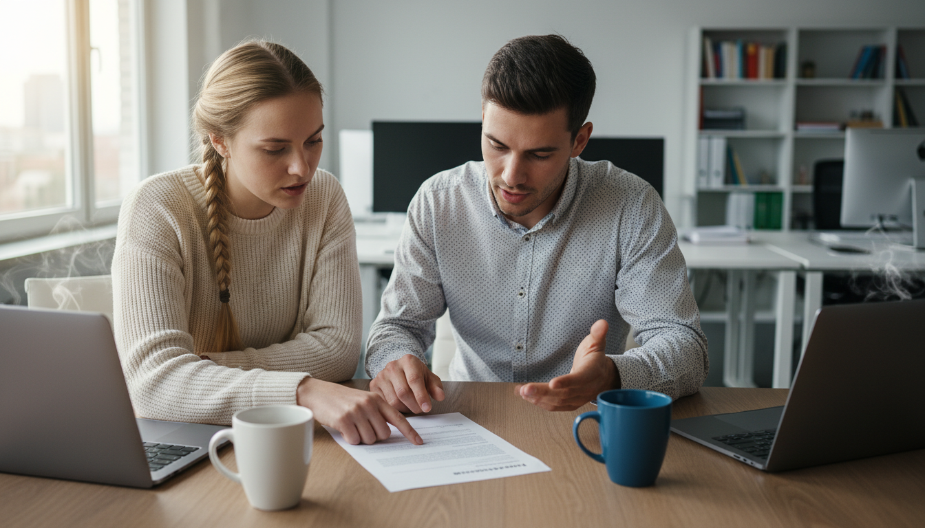 Reviewing internship agreement