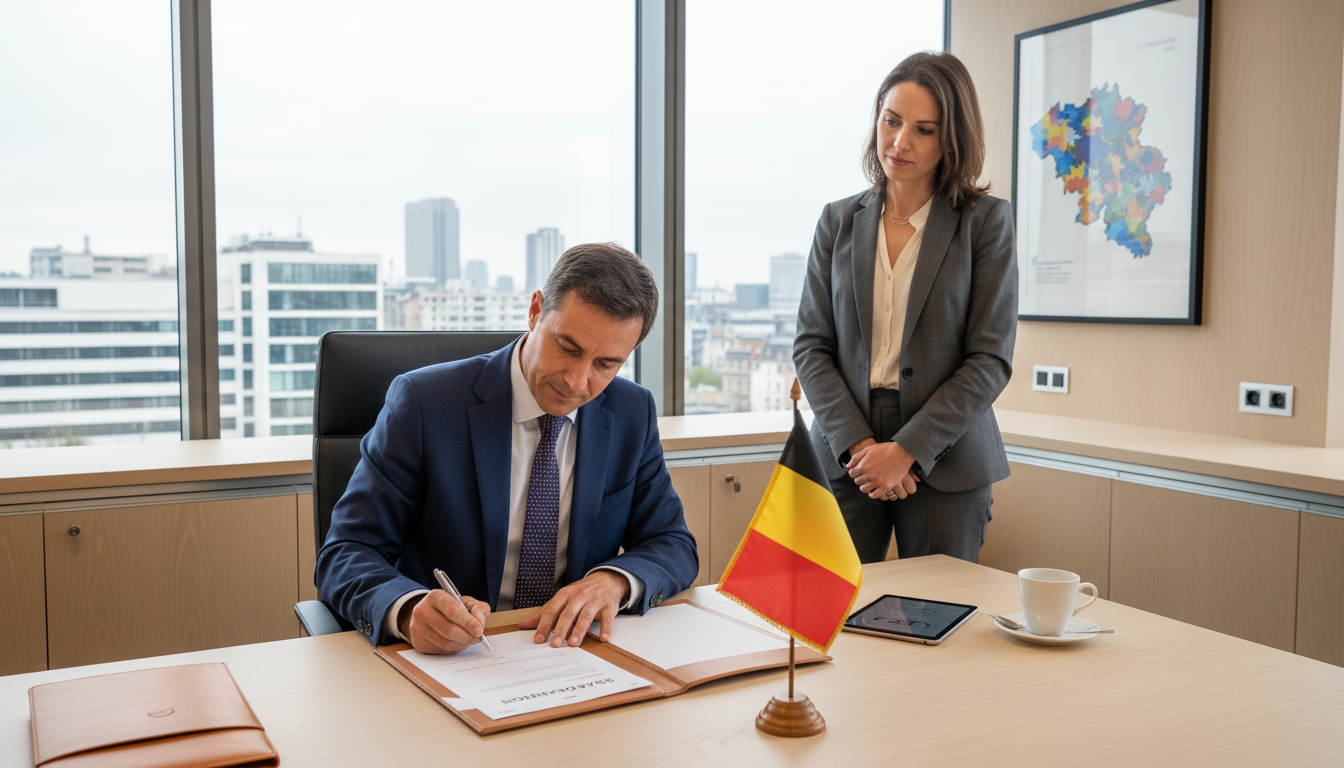 Belgian legal document signing