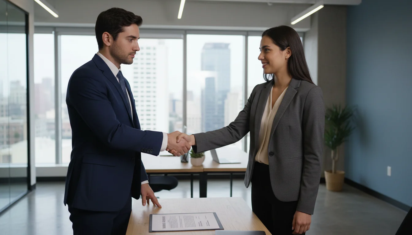 Professional negotiating telework agreement