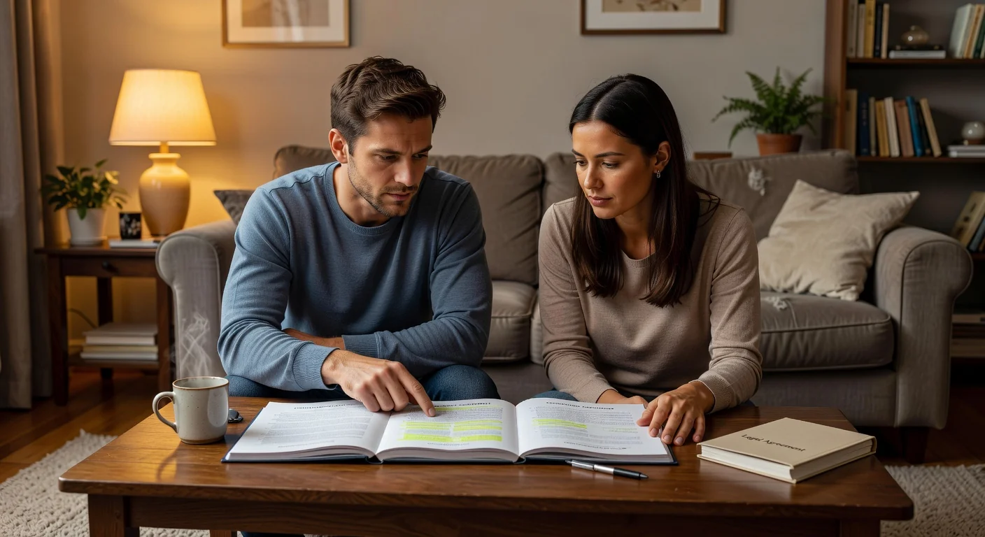 Discussing legal cohabitation clauses