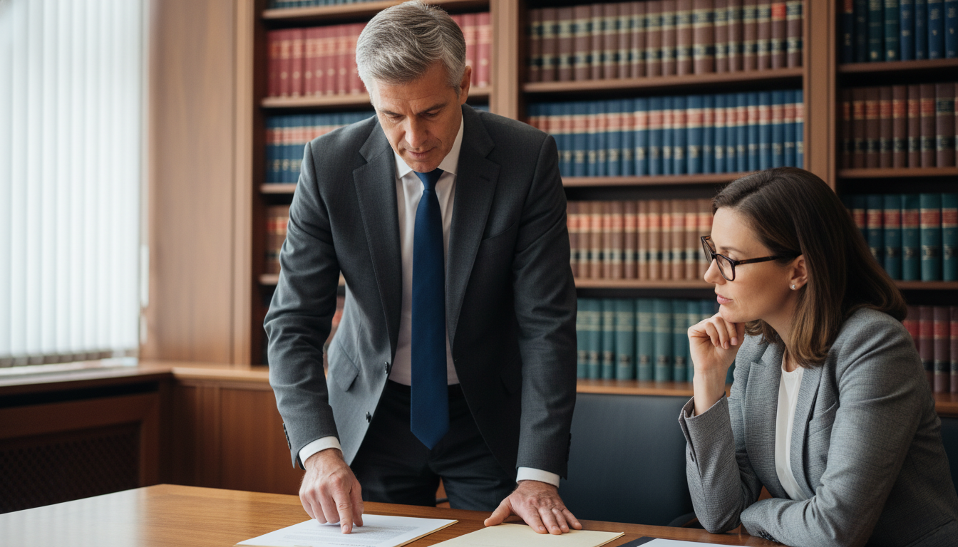 UK lawyer explaining NDA terms