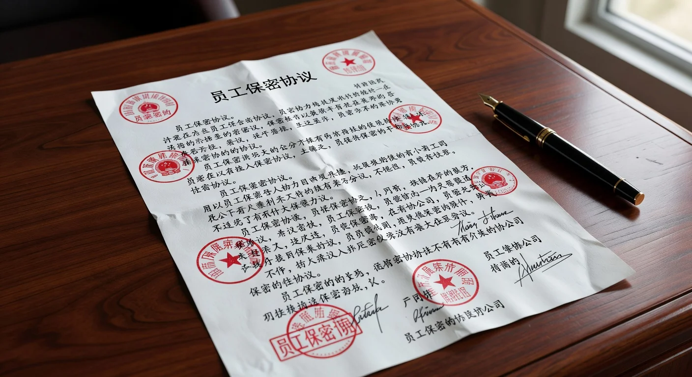 Legal document close-up