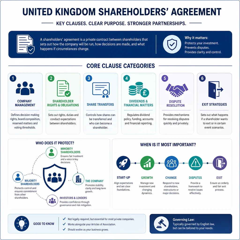 Shareholders' Agreement Clause Library