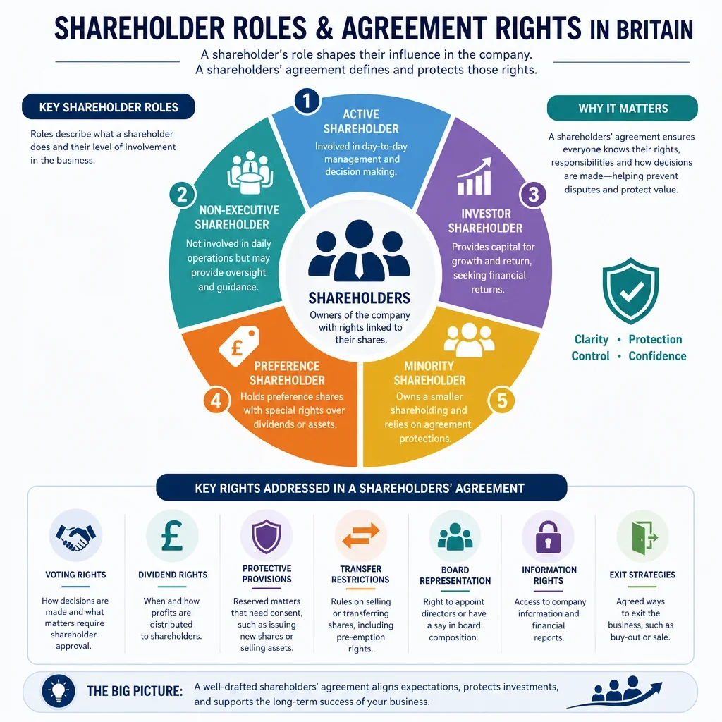 Shareholder Roles and Agreement Rights