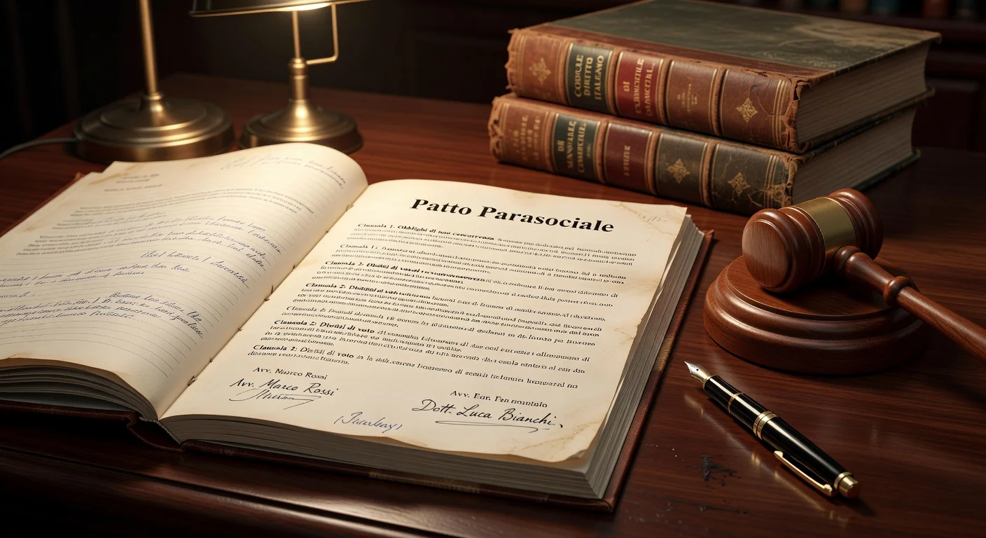 Legal document of Italian parasocial agreement