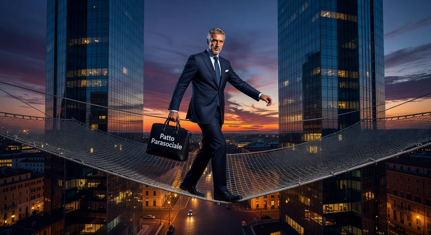 Risky tightrope walk in business