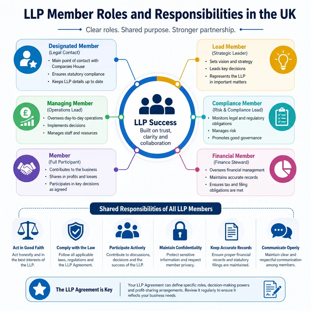 LLP Member Roles and Responsibilities