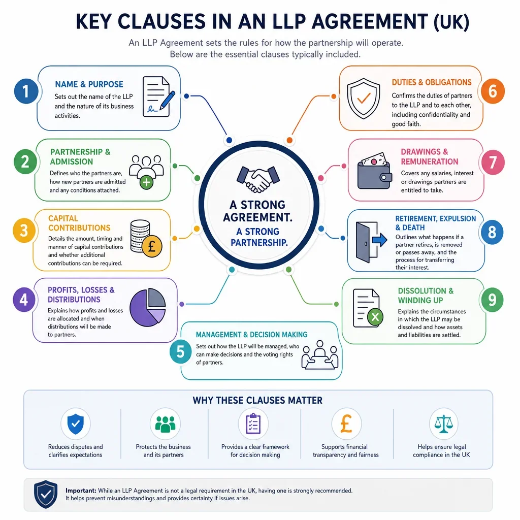Common LLP Agreement Clauses