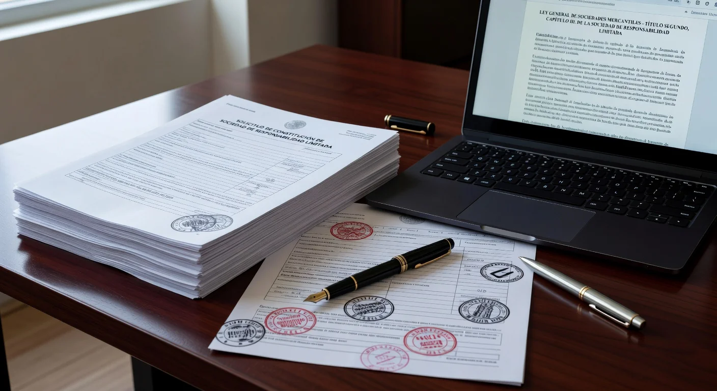 Legal documents for Mexican LLC formation