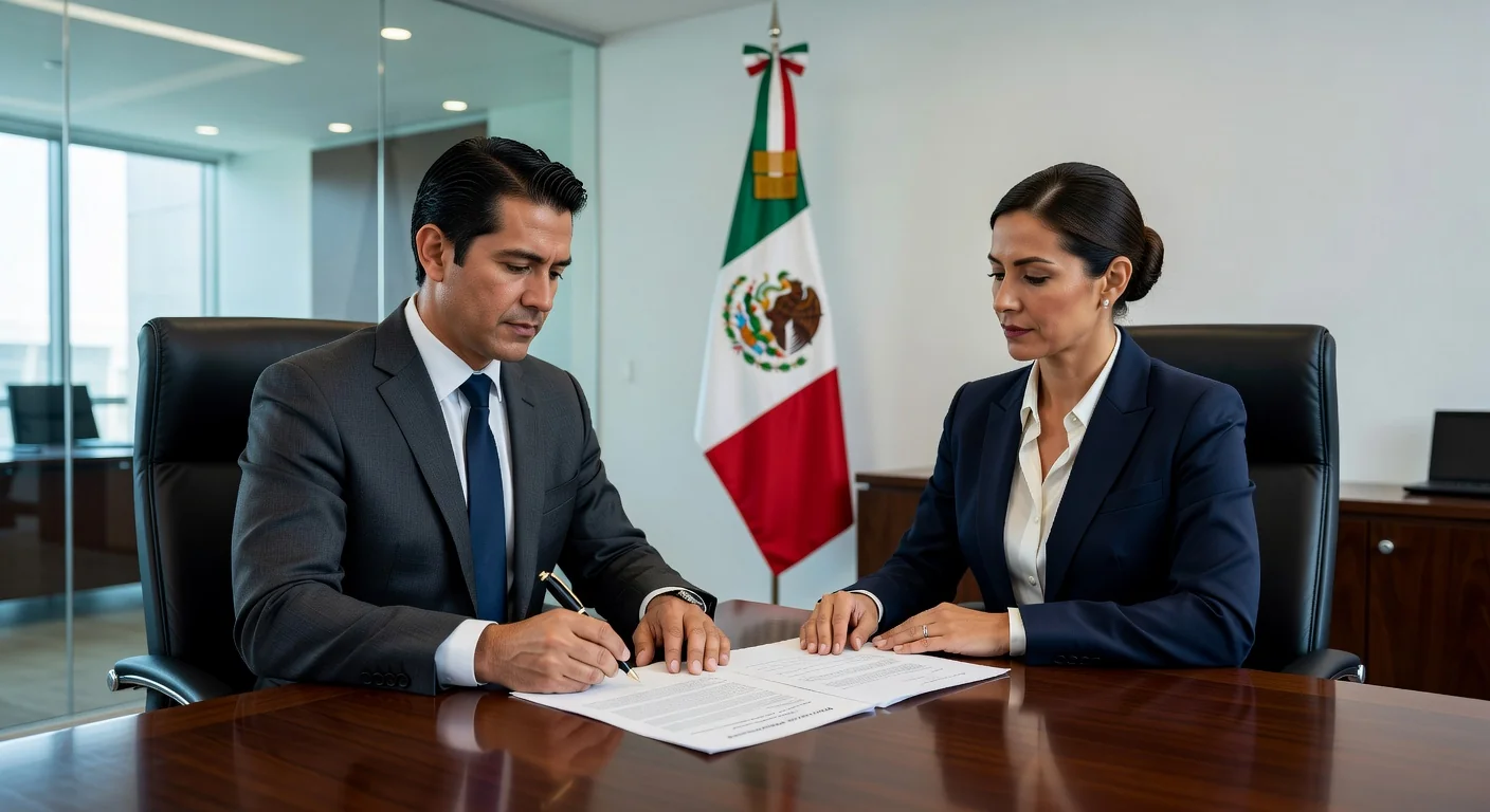 Mexican legal document signing