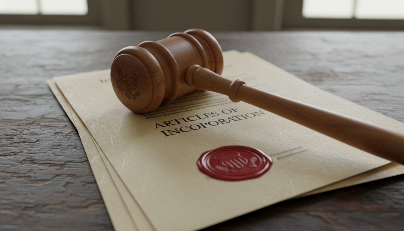 Gavel and US legal documents