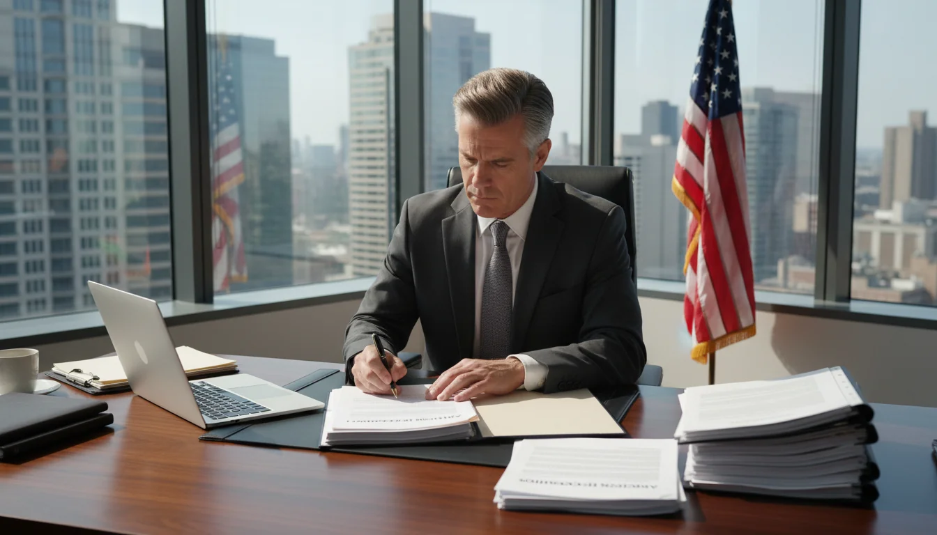 Professional signing incorporation documents