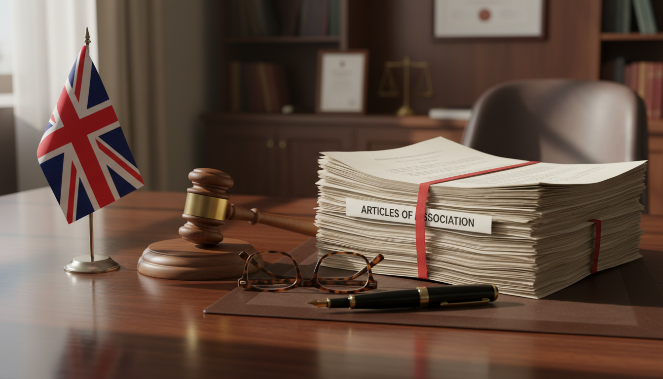 UK company legal compliance symbols